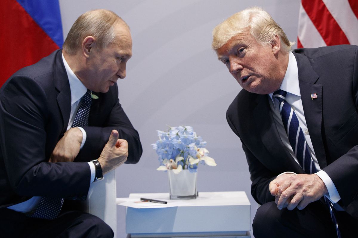Končiaci americký prezident Donald Trump...