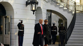 Rozlúčka Donalda Trumpa s Bielym domom