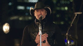 V programe Celebrating America vystúpil aj spevák Tim McGraw.
