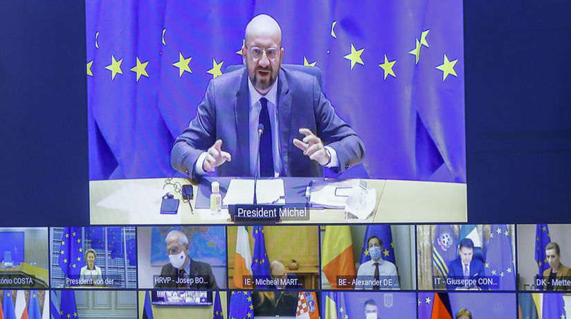 Belgicko summit EÚ Michel lídri videokonferencia