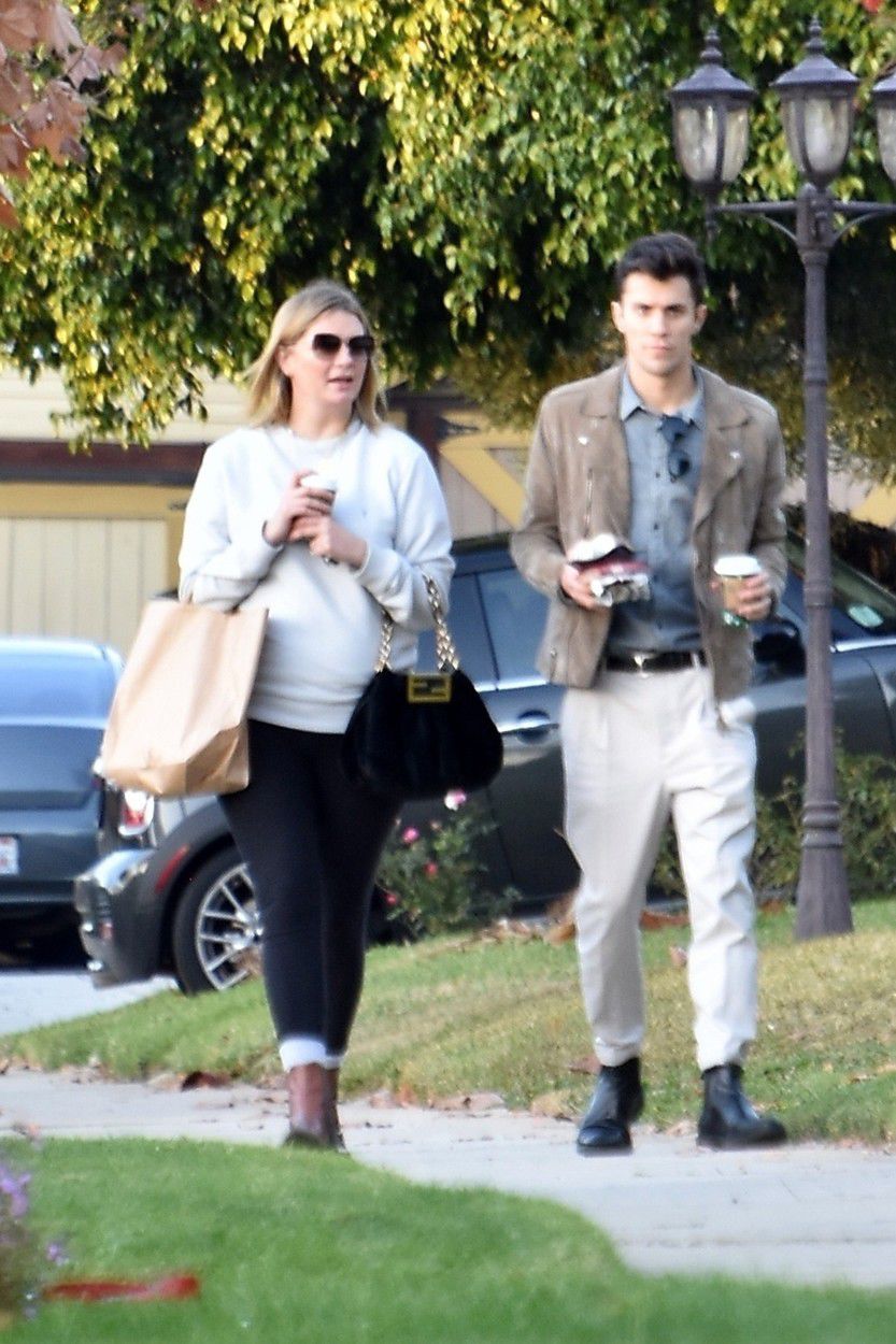 Mischa Barton a jej partner Gian Marco Flamini...