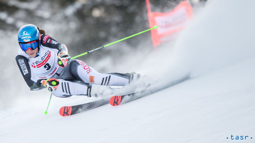 Slovinsko Lyžovanie SP obrovský slalom vlhová