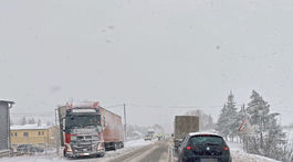 SR Prešov Počasie Sneženie Zima POX