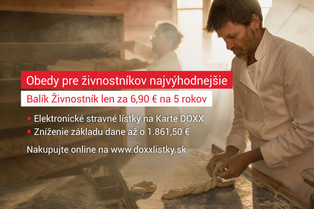 Foto: DOXX - Stravné lístky