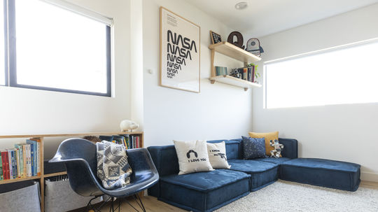 Vesmírna inšpirácia v detskej izbe, pretavená...