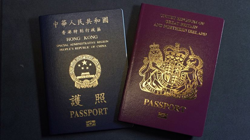 Čína / Hongkong / Pasy /