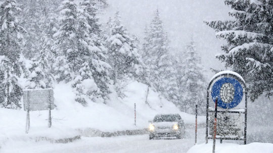 Tyrolsko, Seefeld, Rakúsko, 28. 1. 2021