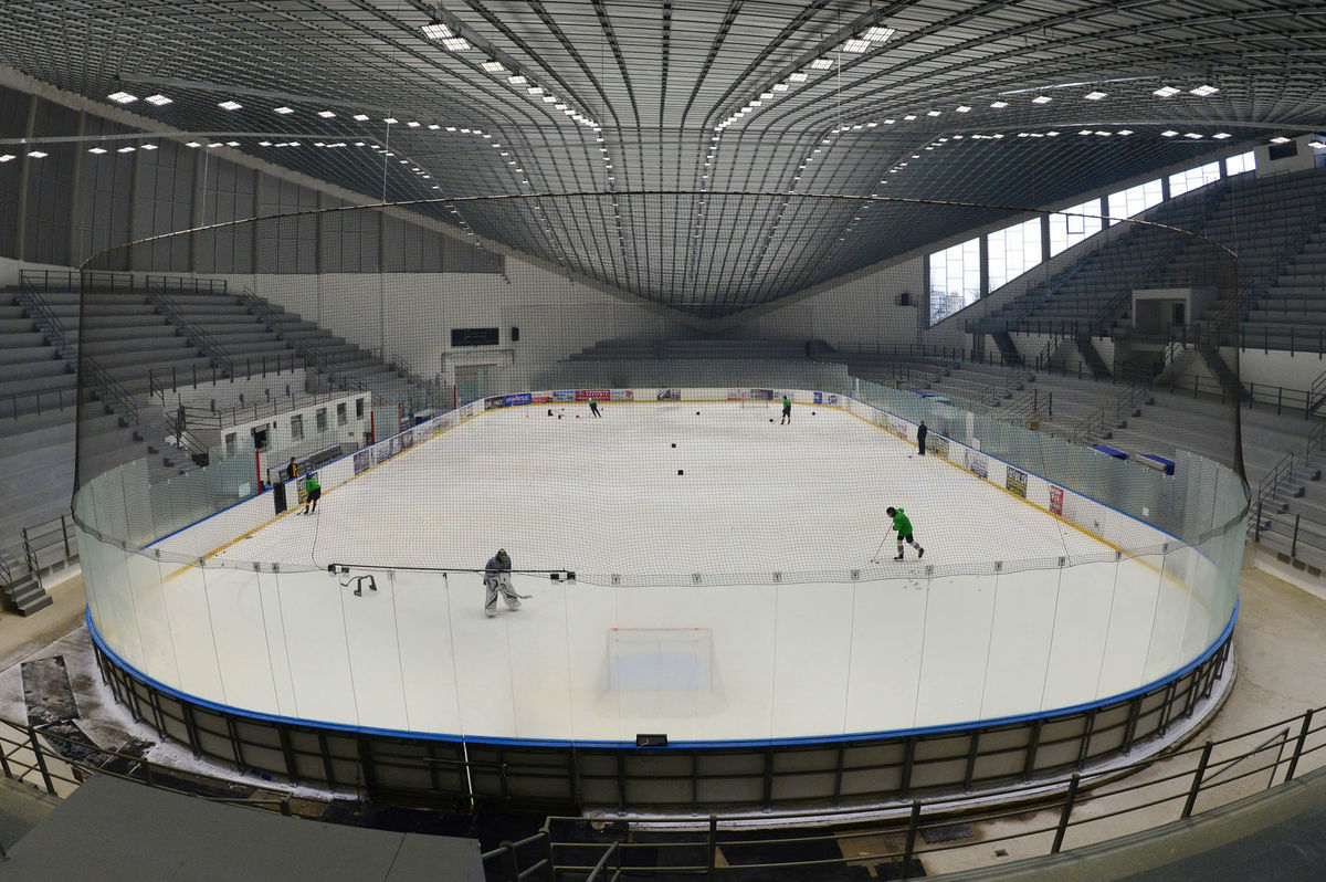 Zrekonštruovaný Zimný štadión v Prešove.