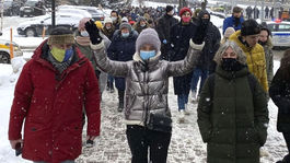 Manželka Alexeja Navaľného Julija počas...