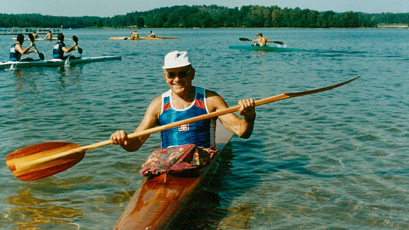 Legendárny kajakár Ladislav Čepčiansky na MS...