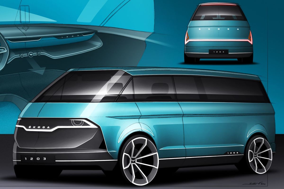Škoda 1023 v očiach mladého dizajnéra by mohla...