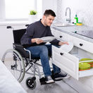 ŤZP, invalidný vozík, kuchyňa