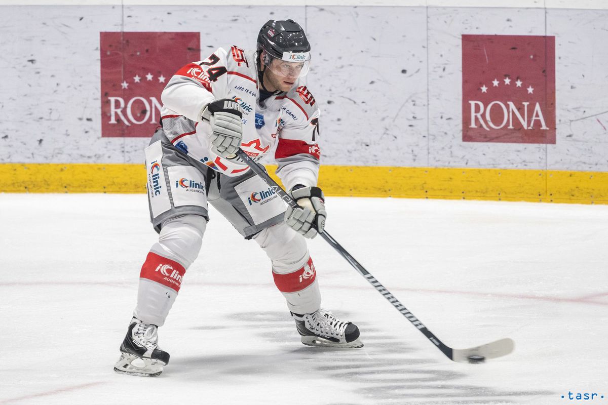 Sergej Kosticyn v drese Bratislavy Capitals.