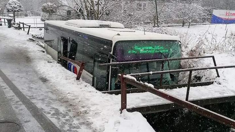 nehoda, autobus