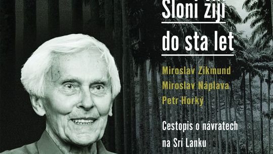 Obálka knihy ,,Sloni žijí do sta let"...