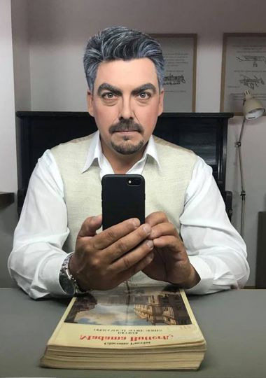 Daniel Čapkovič ako Sharpless v Pucciniho opere...