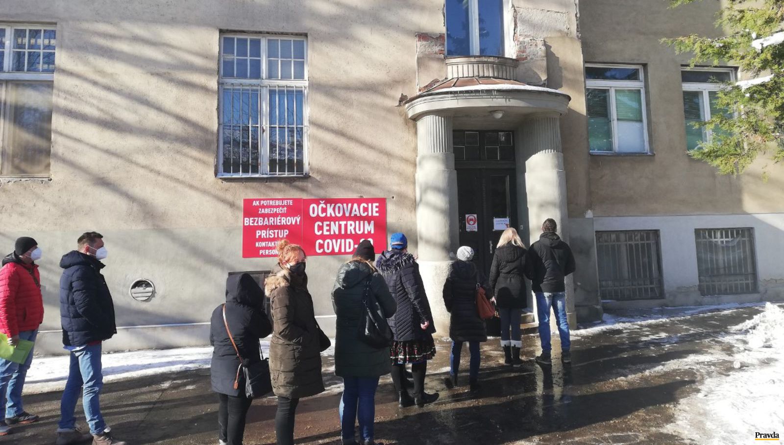 Očkovanie učiteľov v Košiciach. 13. február 2021.