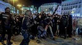 Spain-Rapper Protests