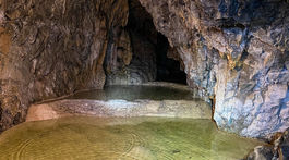 Jazierka v Beníkovej jaskyni.