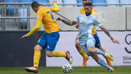 Slovan zdolal Pohronie tesne 1:0. Hostia nepremenili penaltu