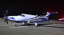 Vlhovej Cesna v noci pristála v Poprade. Pozrite si video z jej príletu