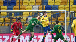 DAC doma so Žilinou iba remizoval. Slovan sa opäť vzdialil