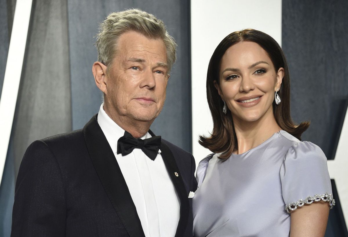 David Foster a jeho manželka Katharine McPhee...