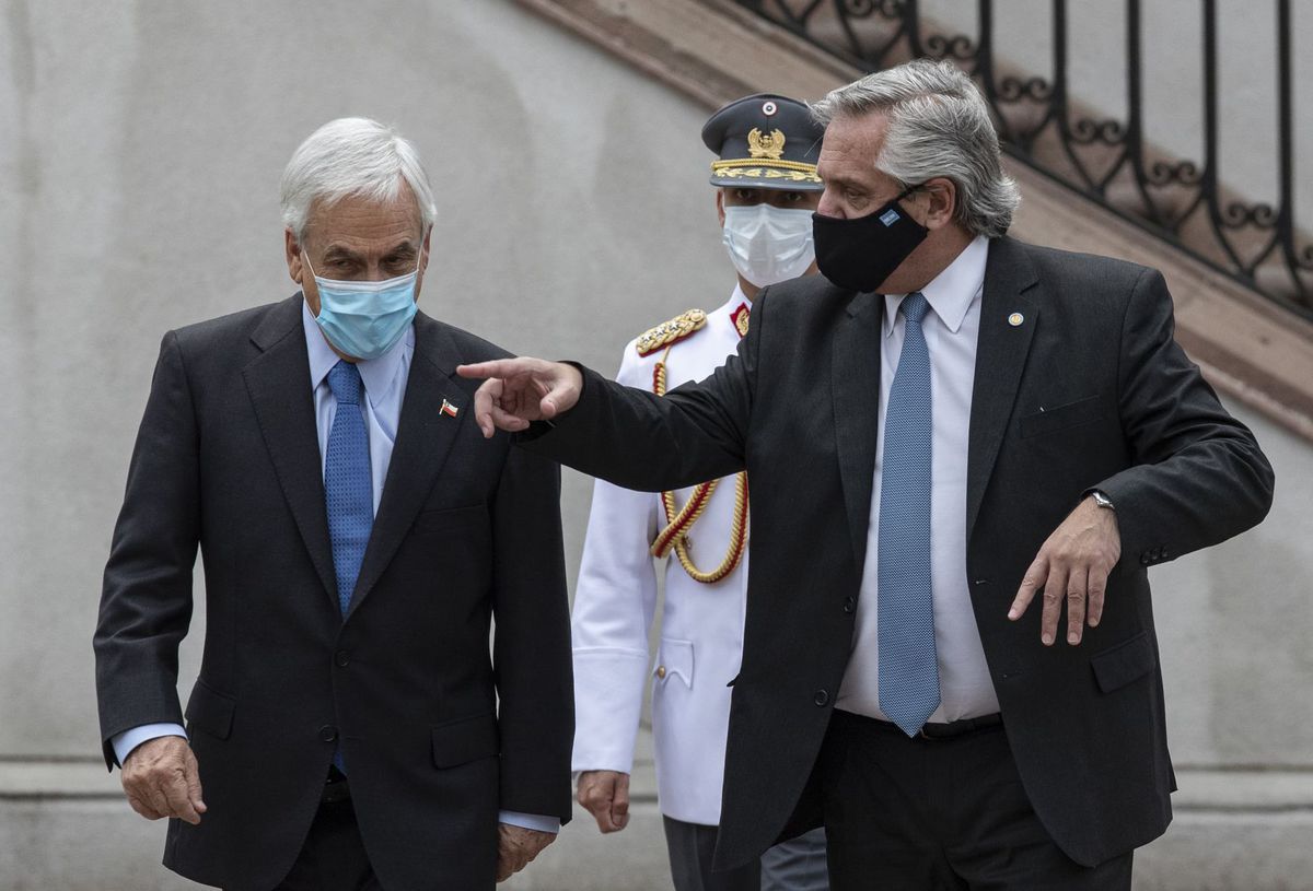 Čilský prezident Sebastiána Piñera v rozhovore...