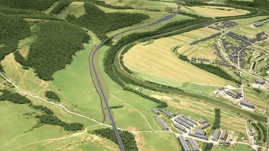 Takto by mal vyzerať obchvat Svrčinovca po jeho...