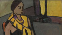 Eugen Nevan: Žena so žltou šatkou, 1936-39