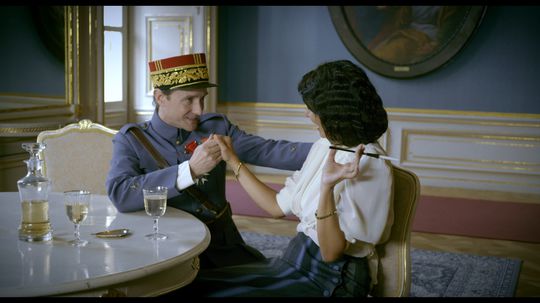 Juraj Hrčka v úlohe generála Milana Rastislava...