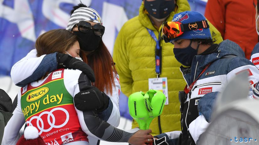 SR Slovensko Lyžovanie SP slalom ženy 2. kolo ZAX