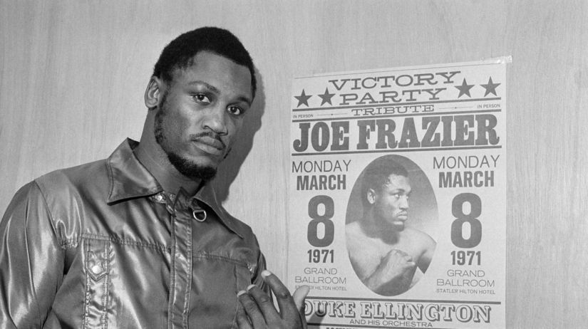 John Frazier pred súbojom s Muhammadom Alim.