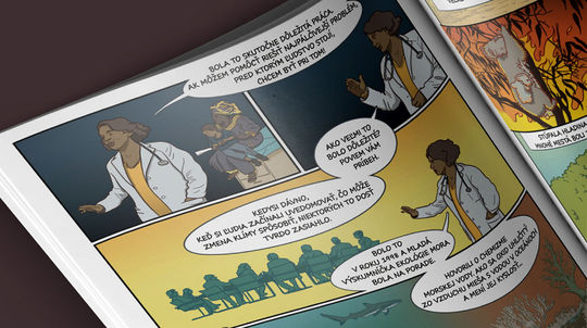 Komiks vznikol ako iniciatíva kanadských...