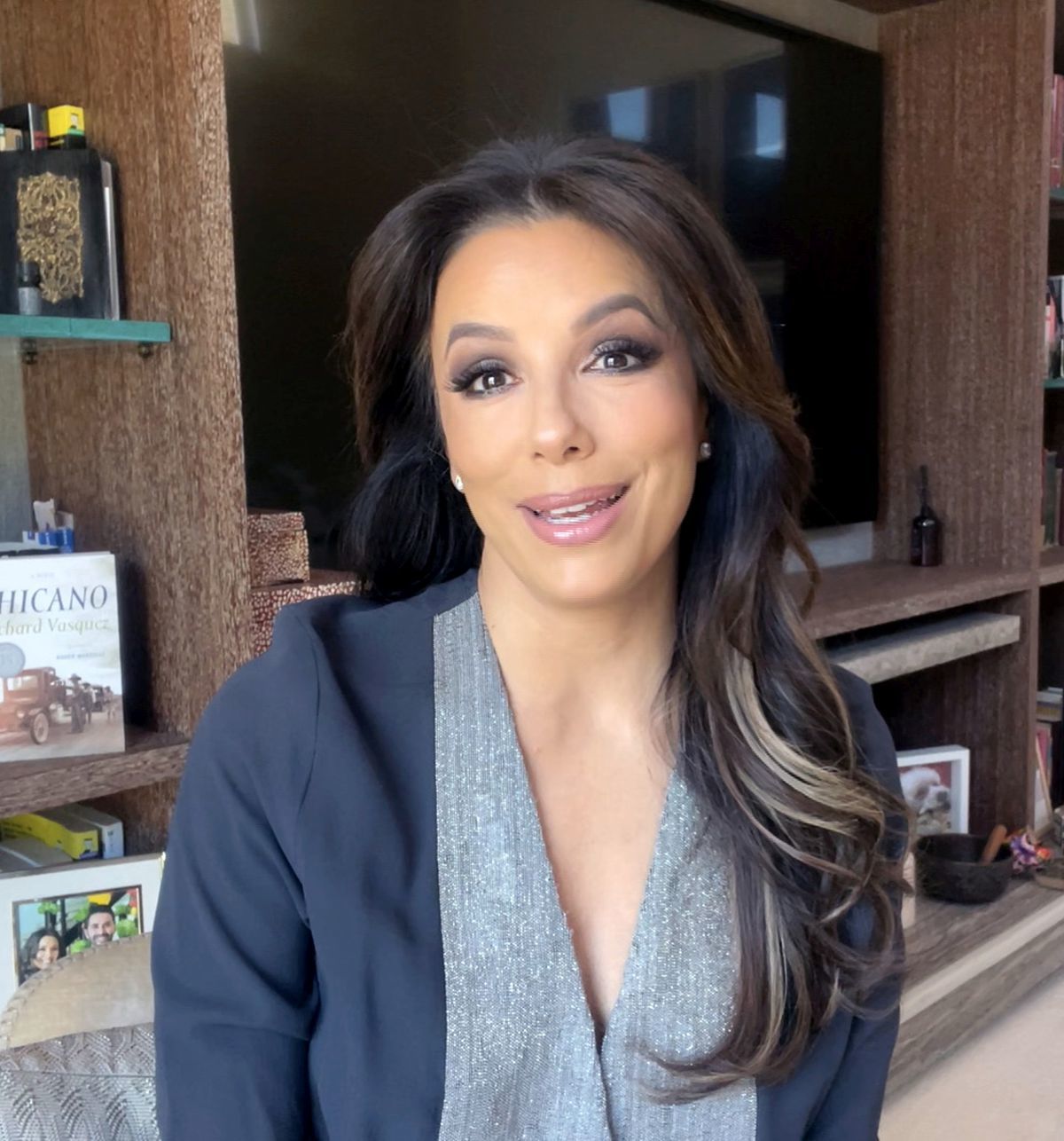 Herečka Eva Longoria na zábere z cien Critics...