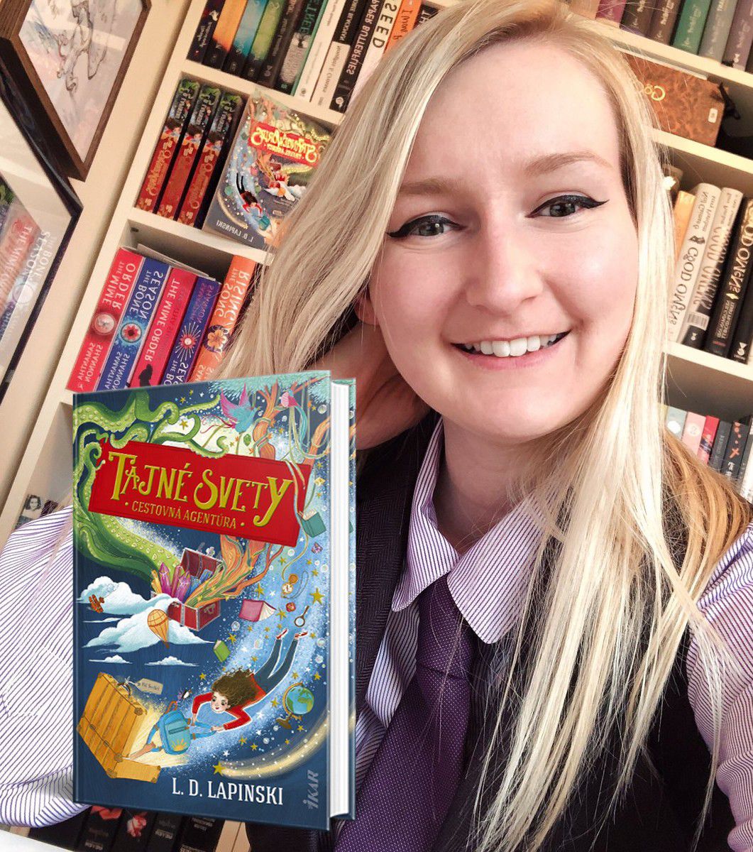 L.D. Lapinski a jej kniha Tajné svety.