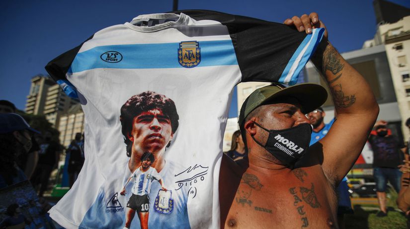 Maradona, demonštrácia
