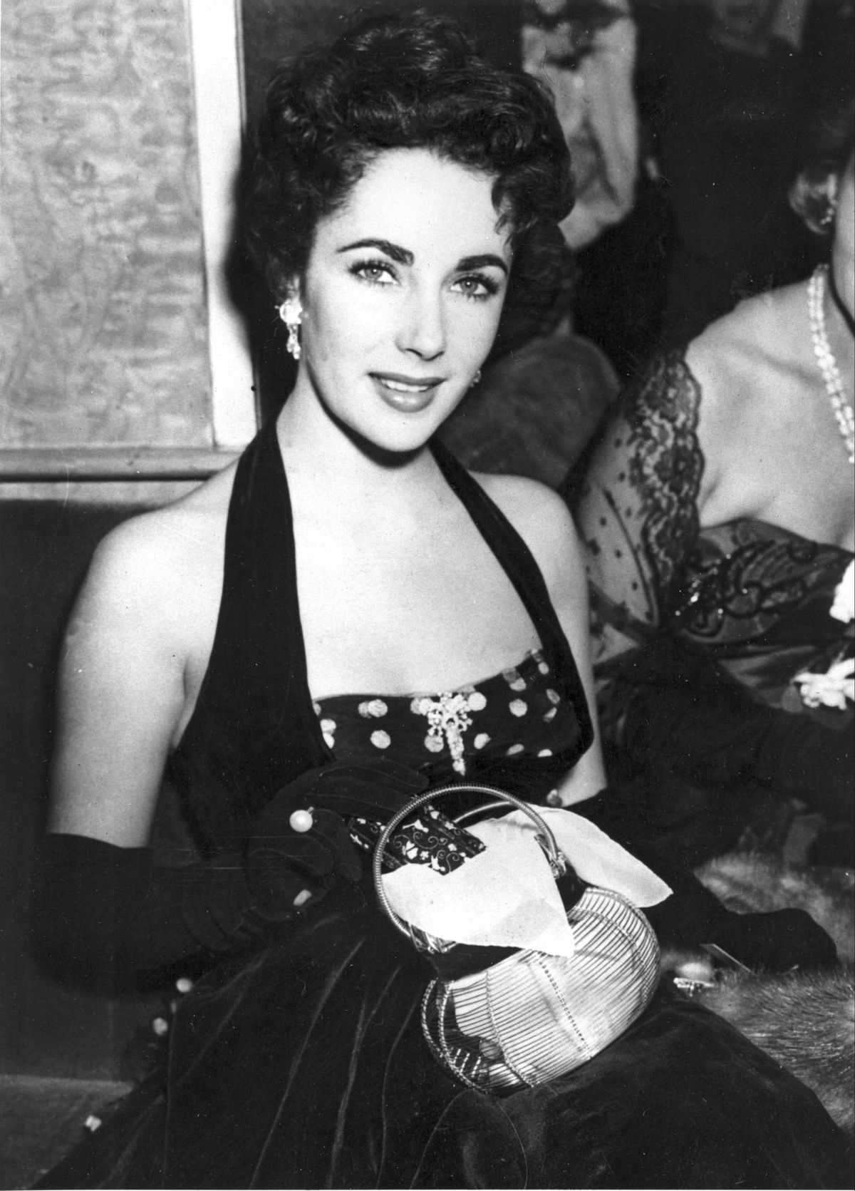 Rok 1951: Elizabeth Taylor na premiére filmu...