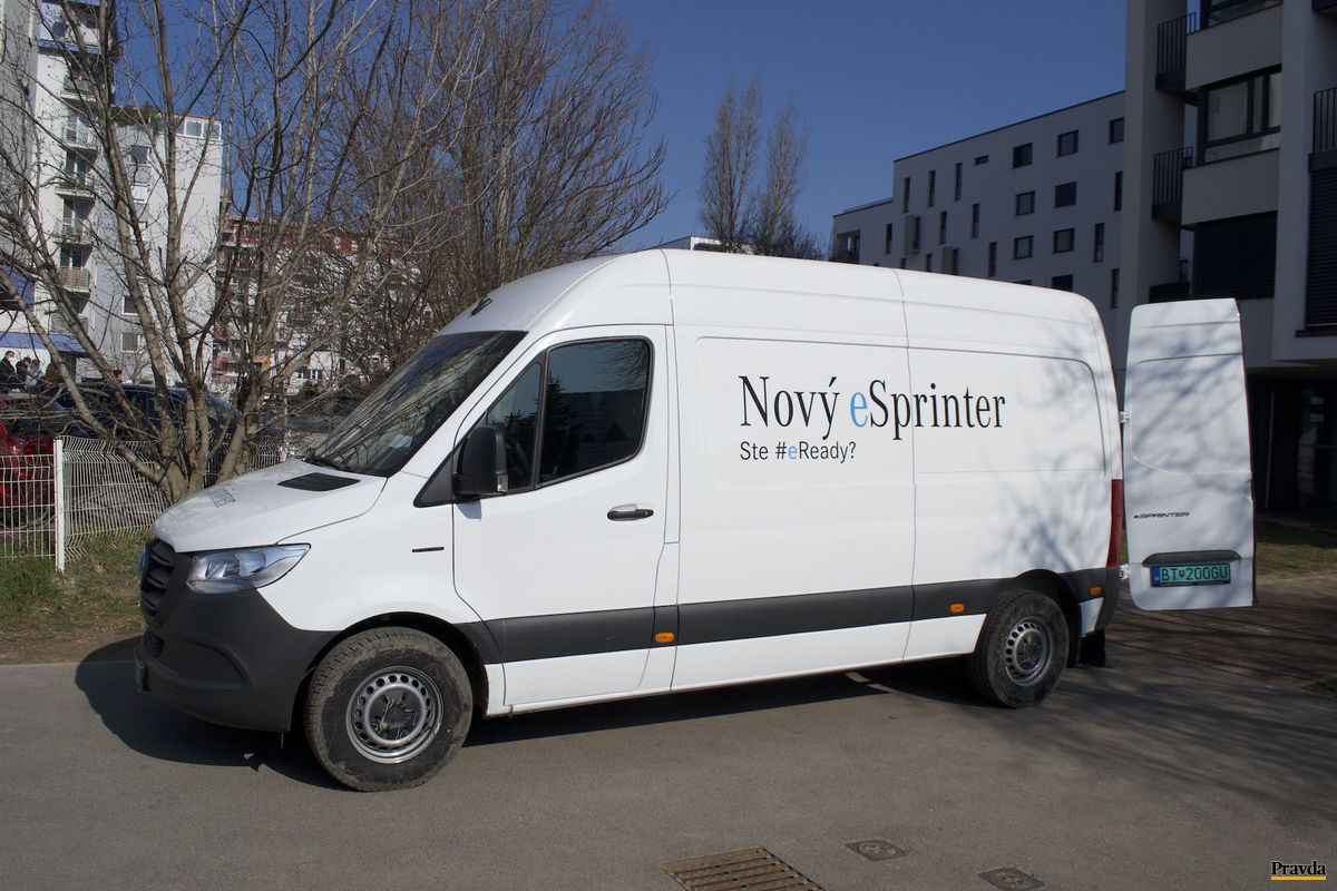 Mercedes eSprinter sme vyskúšali aj v praxi....