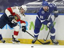 Panthers Lightning Hockey černák