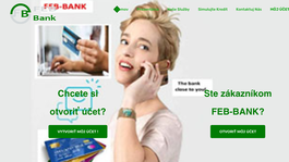 FEB bank nemá povolenie na vykonávanie bankovej činnosti, upozorňuje NBS