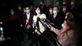 Zľava Juraj Šeliga, ministerka Veronika...