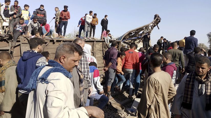 egypt, zrážka vlakov
