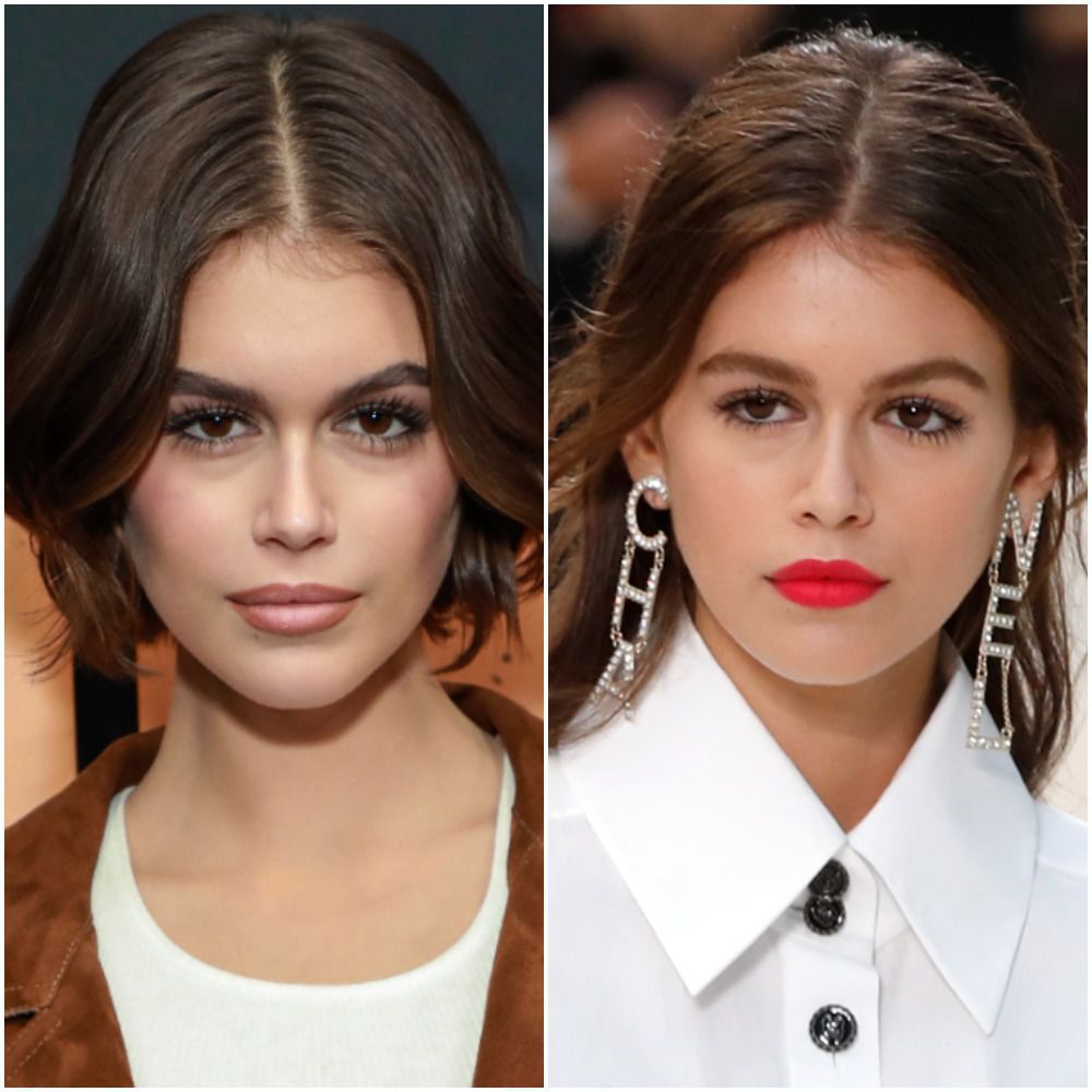 Kaia Gerber - takto dokáže zmeniť jej tvár...