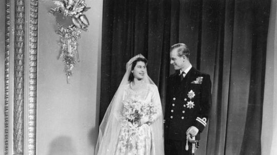 November 20, 1947- wedding photo of the queen ...