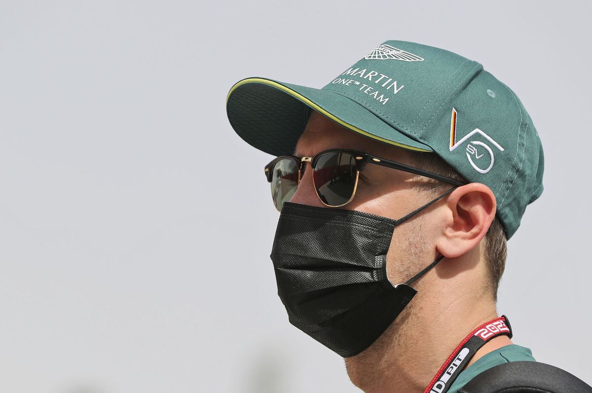 Sebastian Vettel už vo farbách tímu Aston Martin.