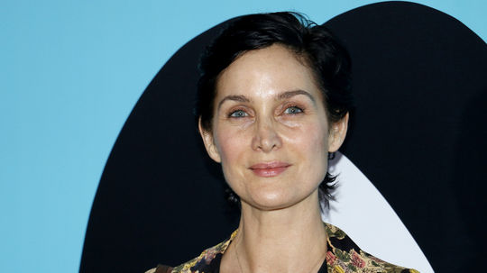 Herečka Carrie-Anne Moss na zábere z roku 2017. 