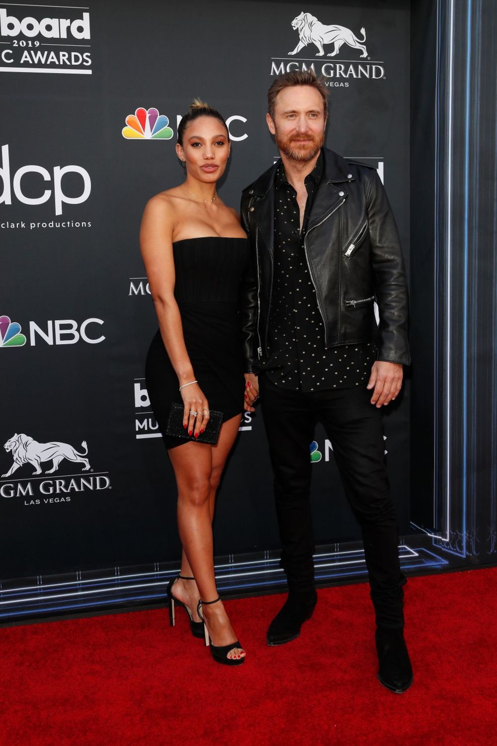 Modelka Jessica Ledon a dídžej David Guetta na...