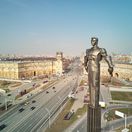 Moskva, socha, Jurij Gagarin