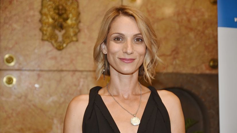 Zuzana Kanócz na premiére filmu Šarlatán (2020).
